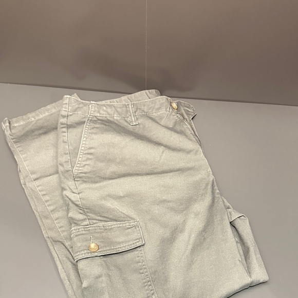 Lands' End Gray Cargo Pants - Picture 4 of 4